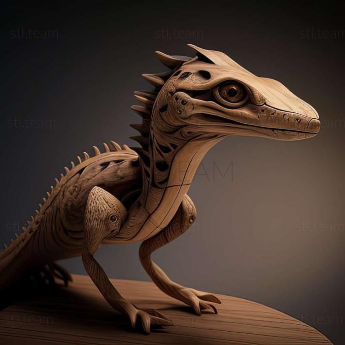 3D model Massetognathus (STL)